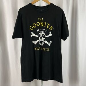 The Goonies Ripple Junction Large Graphic Tee Shirt Skull Movie 80's Grunge